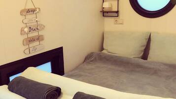 1 bedroom, individually furnished, bed sheets