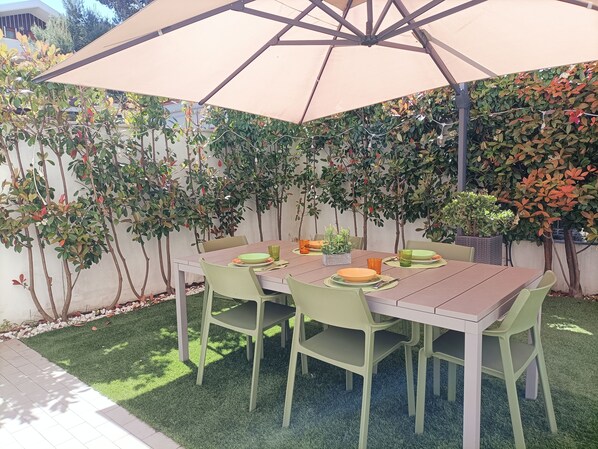 Restauration en plein air