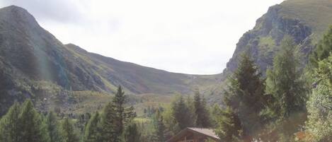 Uitzicht vanuit accommodatie