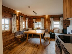 Chalet | Private kitchen | Stovetop, electric kettle, toaster - Chalet Salzach Near Ski Lift & Spa (Bramberg am Wildkogel)