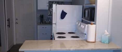 Microwave, oven, stovetop
