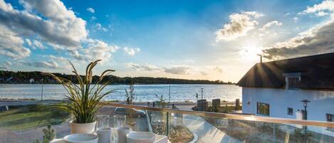 Vue depuis l’hébergement