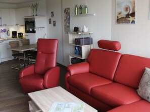 Appartement | Cuisine privée | Four, bouilloire électrique, grille-pain