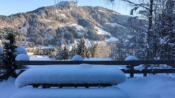 Blick von der Unterkunft