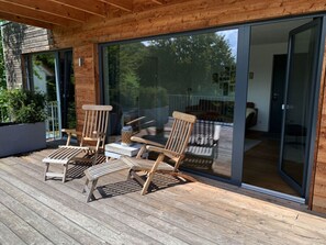 Exterior - 1 mit Sauna Ferienhaus Poppenhausen (Poppenhausen)