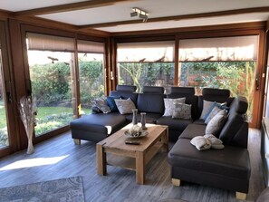 Living area - Holiday Home Watt Want the sea (Büsum)