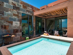 Pool - Villa in Salobre Golf With Private Pool (San Bartolomé de Tirajana)