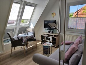 Living area - Holiday Apartment Seahorse (Norderney)