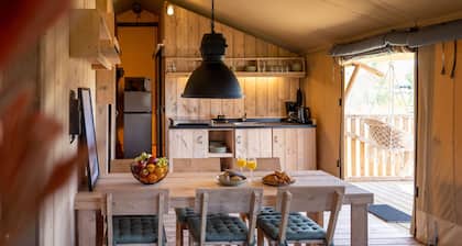 Safari Lodge Near Ijsselmeer Glamping