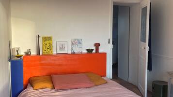 2 chambres, bureau, Wi-Fi, draps fournis