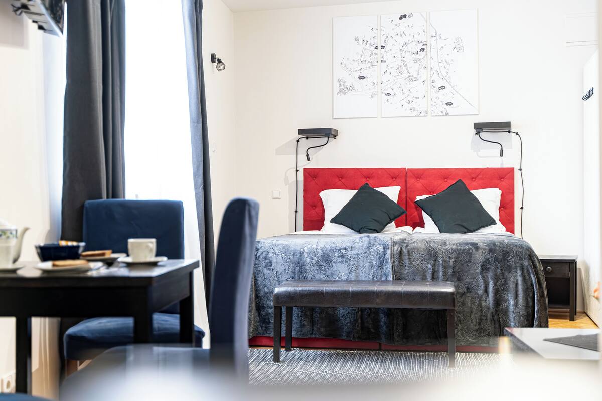 Design-Studiosuite, Blick auf den Innenhof