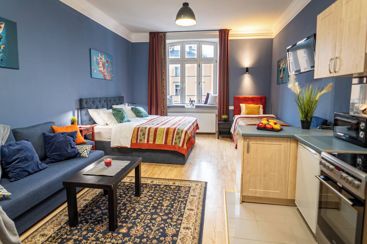 City-Studiosuite, Stadtblick