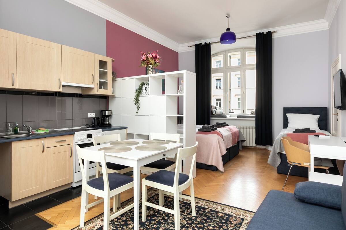 City-Studiosuite, Stadtblick