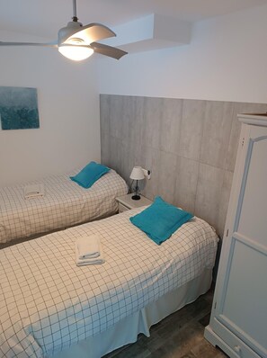 Apartment | 2 Schlafzimmer, individuell eingerichtet, Bettwäsche