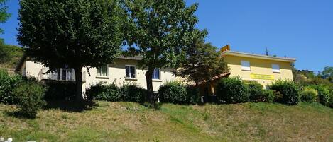 Façade de l’hébergement