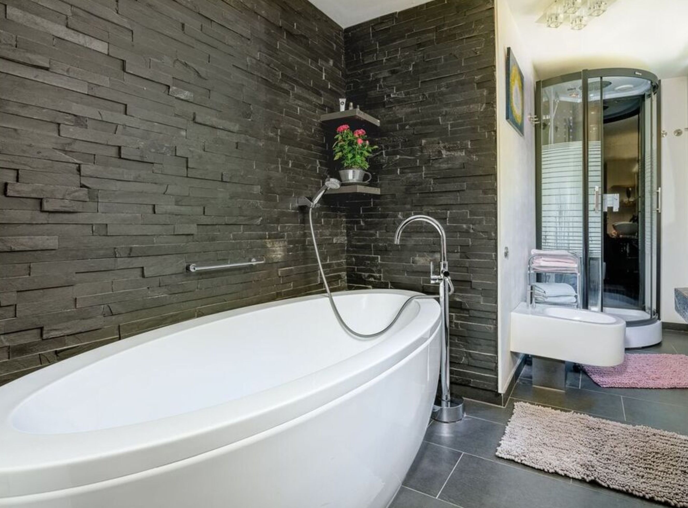 Ferienhaus | Badezimmer | Badewanne