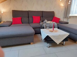 Living area - Cosy Holiday Flat Close to Nature (Herzberg am Harz)