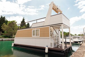 Majoituspaikan julkisivu