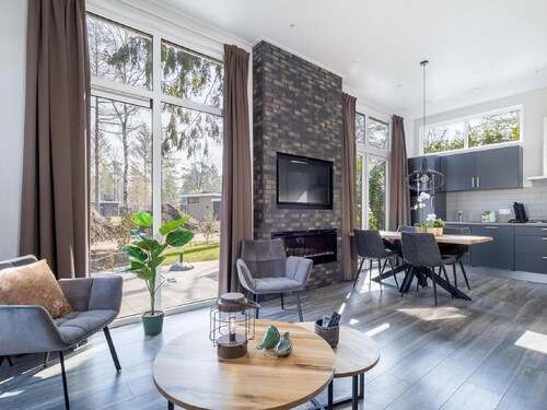 Modern Chalet With a Terrace Near the Veluwe