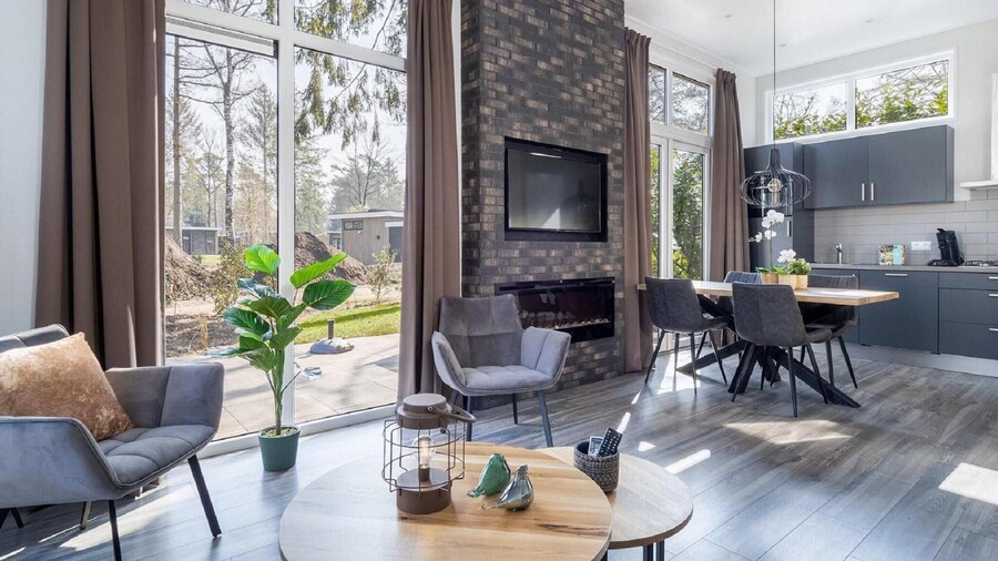 Modern Chalet With a Terrace Near the Veluwe