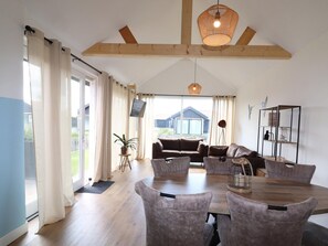 House | Living area - Nice Holiday Home Near the Lauwersmeer (Anjum)