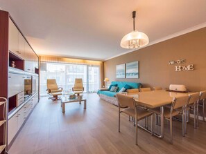 Apartment | Dining - Apartment Near Belgian Coast With Sea View (Koksijde)