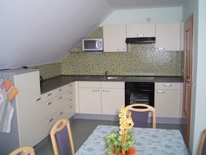 Private kitchen - Holiday Apartment Fink (Guenzburg)