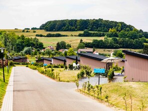 Alpehytte | Utsikt fra overnattingsstedet