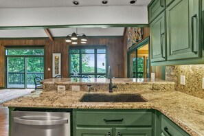 Dining tables - Mountain Laurel Lodge in Big Canoe with mountain views and game room! (Jasper)