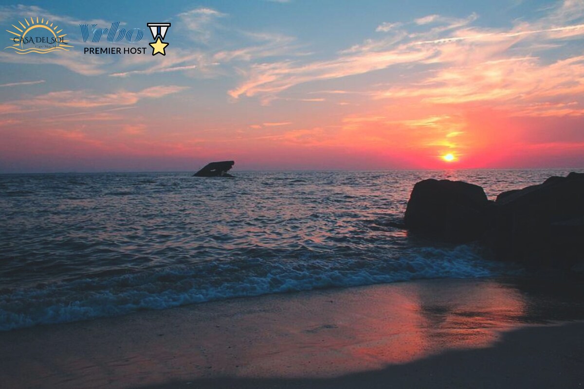 Cozy Beach house in Cape May, Jacuzzi, Game Room, Family and Pet Friendly