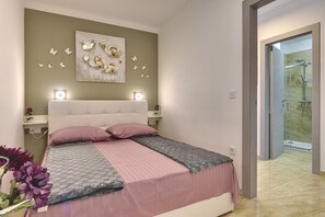 アパートメント | 1 室のベッドルーム、アイロン / アイロン台、ベッドシーツ