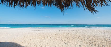 Una spiaggia nelle vicinanze
