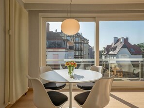 Apartment | Dining - Balcony Views & Comfort (De Haan)