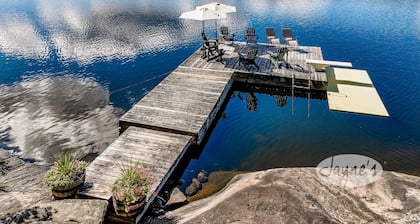 Cozy 4 bed 2 bath cottage on Pine Lake with 1 bed Bunkie! W Exposure! Hot Tub!