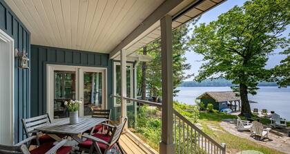 4bed 4bath cottage on Lake of Bays - SW Exposure! Hot Tub!