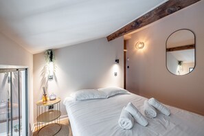 1 Schlafzimmer, Bügeleisen/Bügelbrett, kostenloses WLAN, Bettwäsche