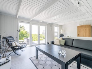 Living area - 4 Person Holiday Home in Hemmet (Hemmet)