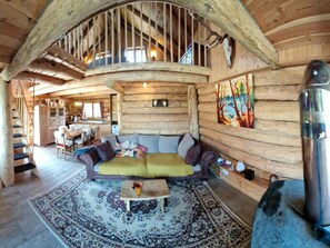 木屋 | 客廳 | 壁爐