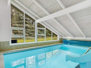 House | Pool | Indoor pool, outdoor pool - 7 Person Holiday Home in Jerup (Jerup)