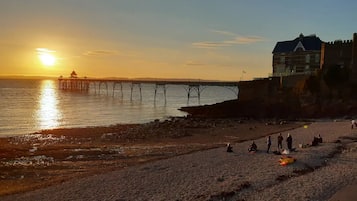 Stroll along the pier, taking in the serene views of the ocean and surrounding landscape.