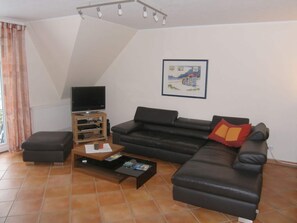 Living area - Holiday Apartment Susewind (Borkum)