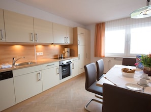 Private kitchen - A in Haus Seewind Comfortable Vacation Home (Wittduen)