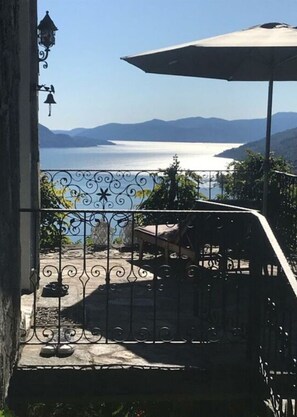 Utsikt fra overnattingsstedet