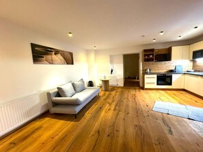 Apartment | Living area - Stylish Apartment in Neustift Near ski Lift (Neustift Im Stubaital)