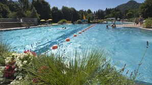 Pool - in the Kennerknecht Country House (Obermaiselstein)