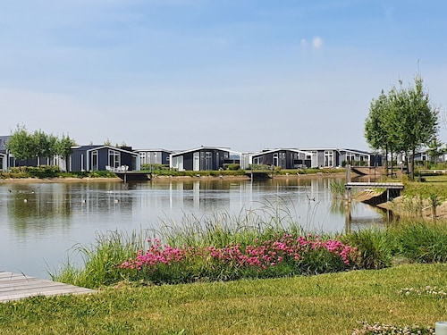 Chalet in Zeeland With Private Jetty