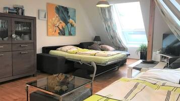 1 Schlafzimmer, Bügeleisen/Bügelbrett