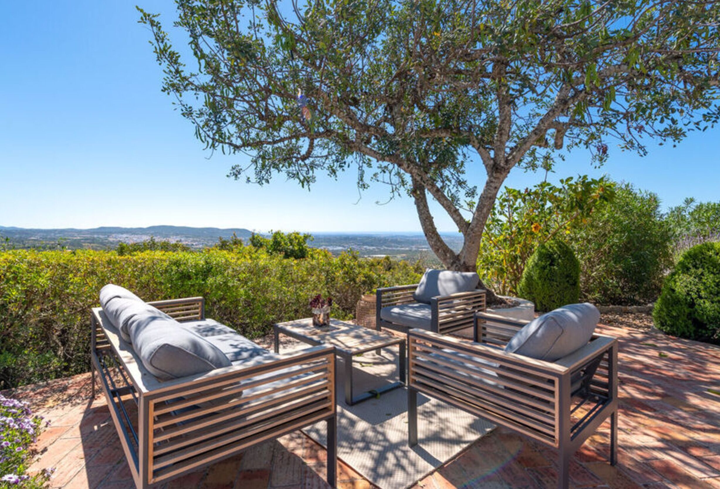 Vue depuis l’hébergement