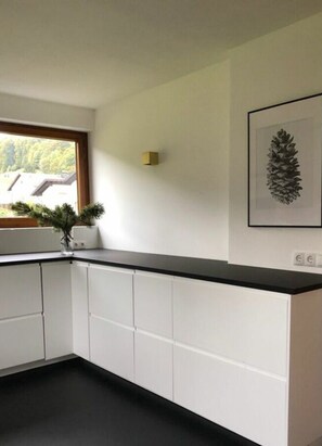 Private kitchen - Sonnblick Comfortable Holiday Residence (Schruns)