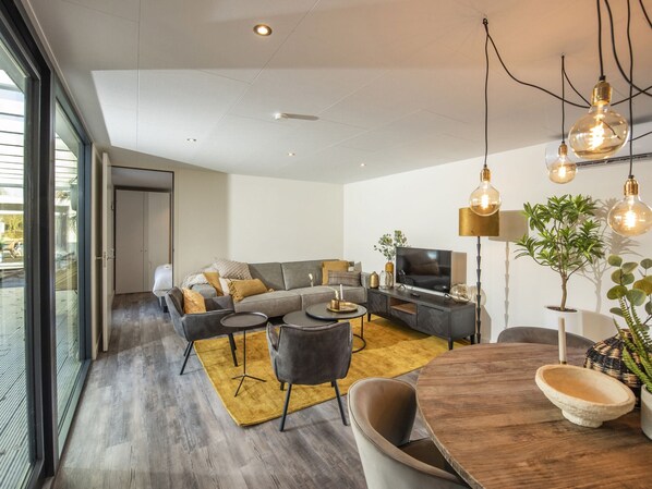 House | Living room - Modern Holiday Home in Limburg (Maasbree)